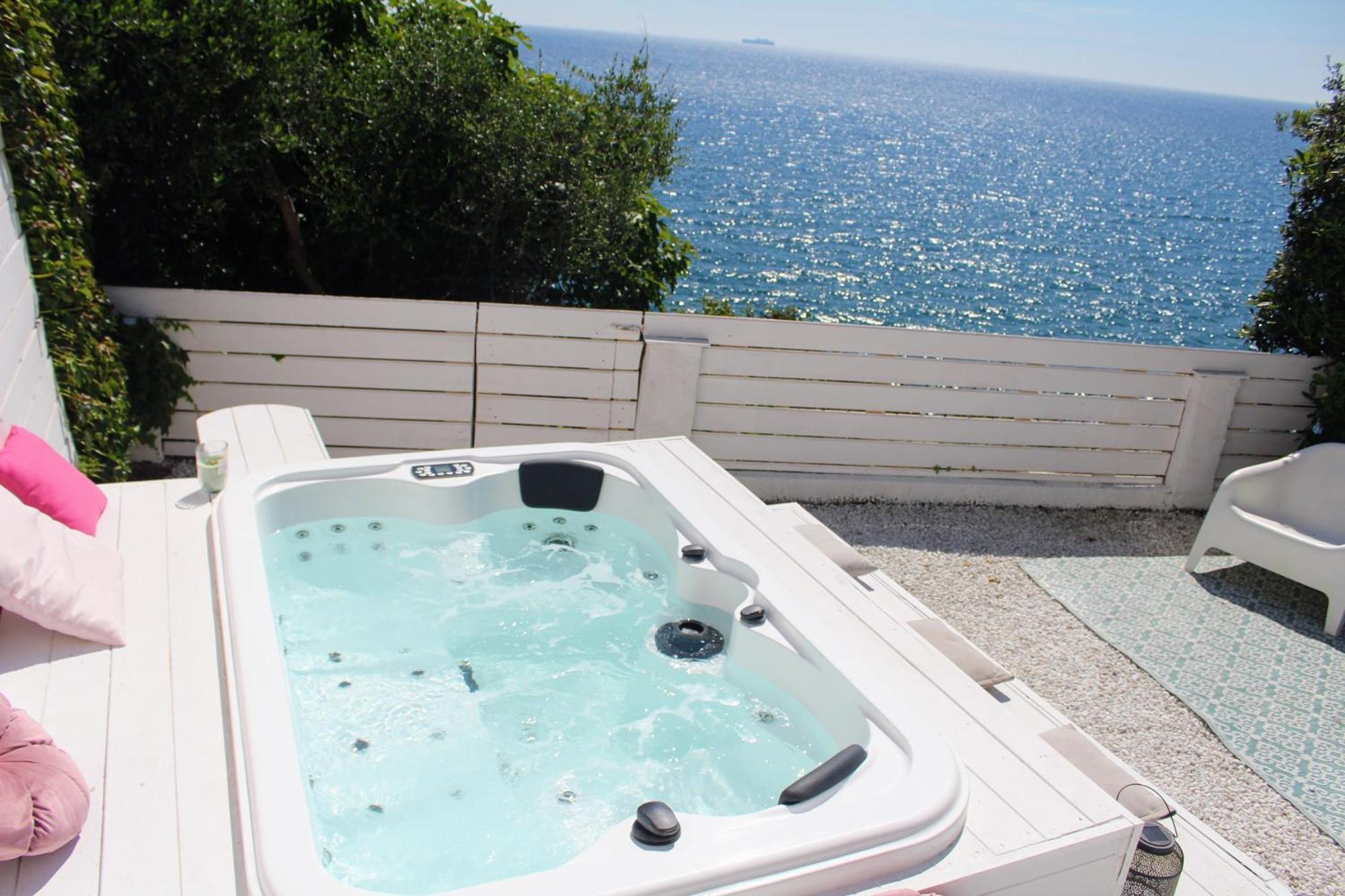 Conca Verde C21- Beach Front Little Villas Pool, Private Jacuzzi Sea View Marina dʼMarina dʼAndora 외부 사진